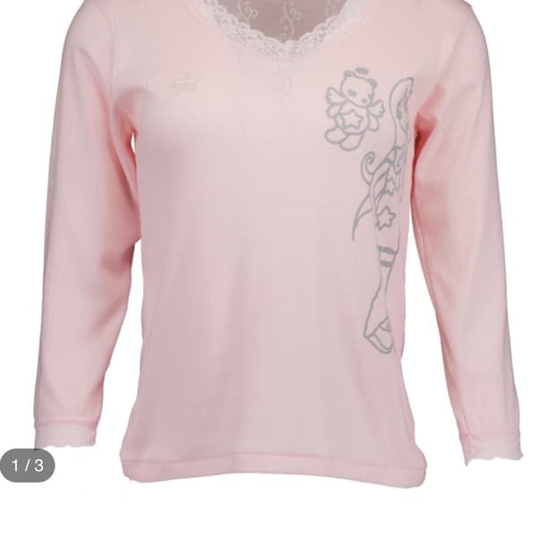 Shalom telepathy lace top pink