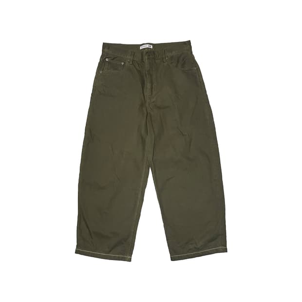 유니클로 JW앤더슨벨 카키 와이드 팬츠