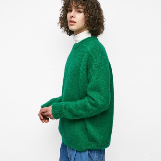 테이크이지 니트 그린