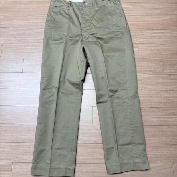 캡틴선샤인 진베이지 카키 팬츠 바지