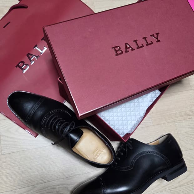 (새상품)(SWISS MADE)BALLY 구두 드레스 수트 정장구두 더비