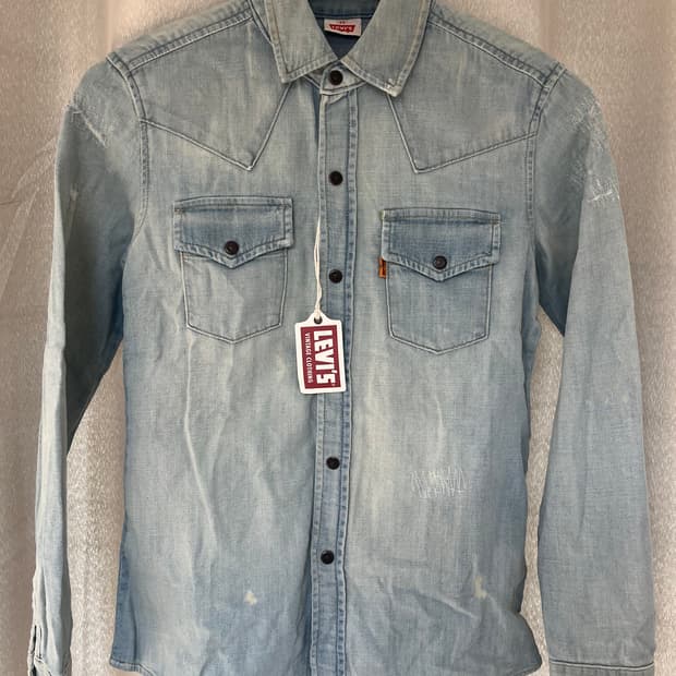 LVC 웨스턴 데님 셔츠 새제품(리바이스, RRL, LVC)