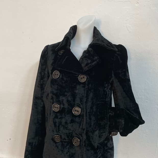 마크제이콥스 벨벳 더블 숏 자켓