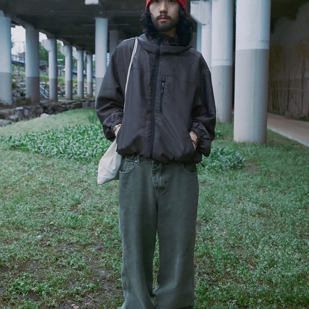 Karactor latch tapered twill pants