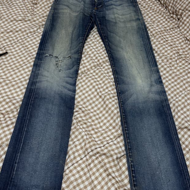 디올옴므 08ss 레드페인트 레페진 29