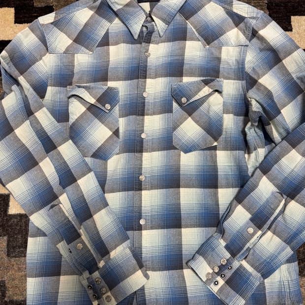 RRL 더블알엘 웨스턴 셔츠 L