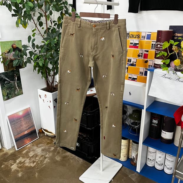 브룩스브라더스 자수팬츠 32x34