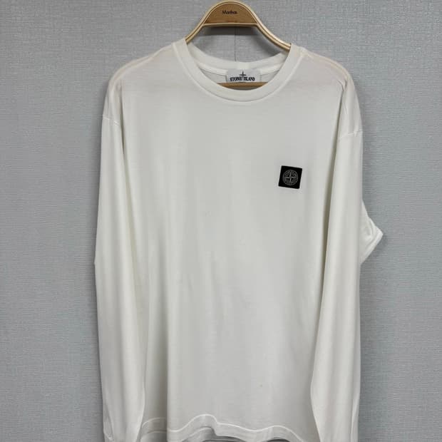 스톤아일랜드 와펜로고 긴팔티셔츠