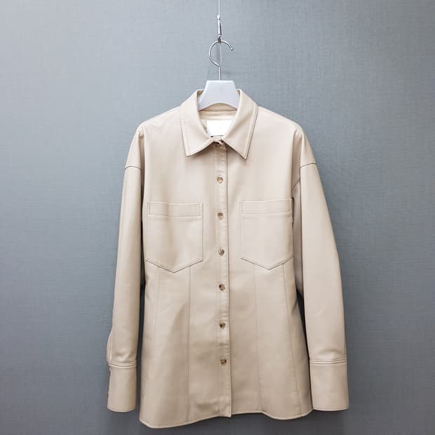 ORR 오르 레더 셔츠 자켓 S사이즈