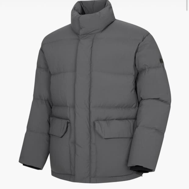 코오롤스포츠 볼륨 숏다운 패딩 