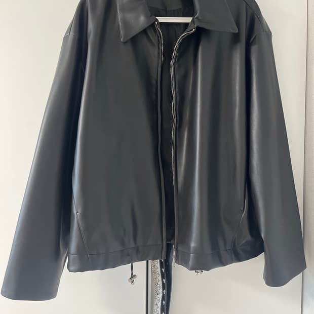 아이러니 포르노 레더 자켓 가죽자켓