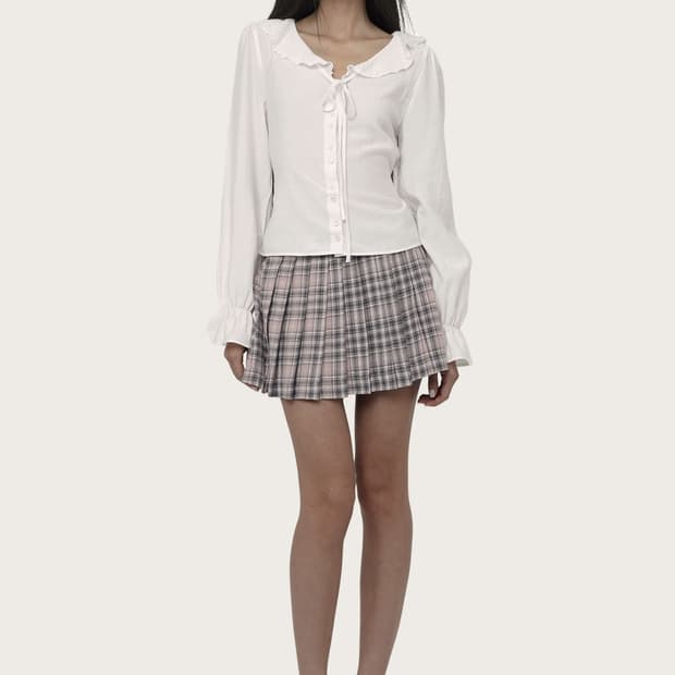클리시어 블라우스 first love ruffle blouse 🪽