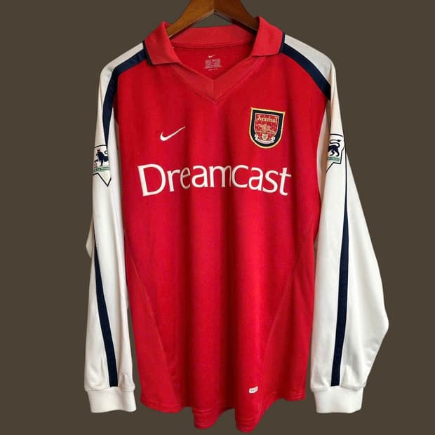 00-02 아스날 베르캄프 홈 유니폼