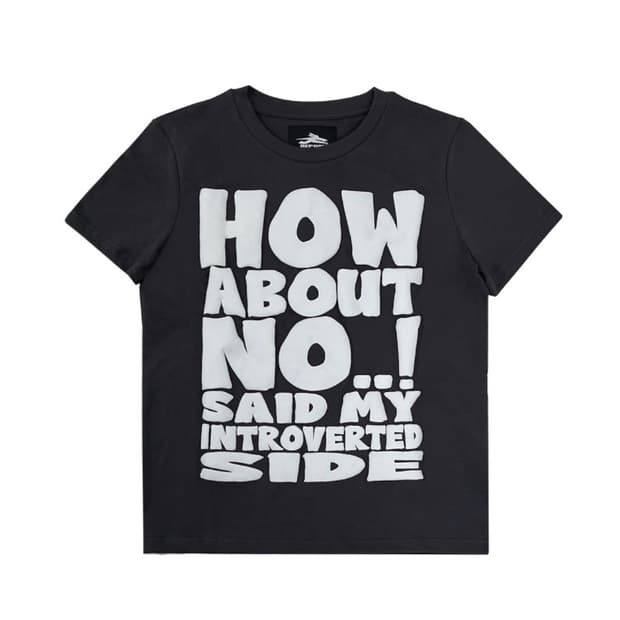 제노리포트 how about no tee 차콜