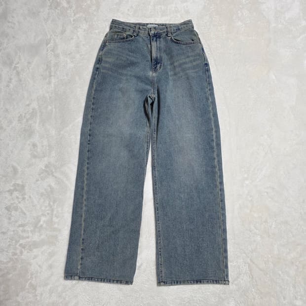 (1)여성 슬로우무드 슬로우앤드 데님 팬츠