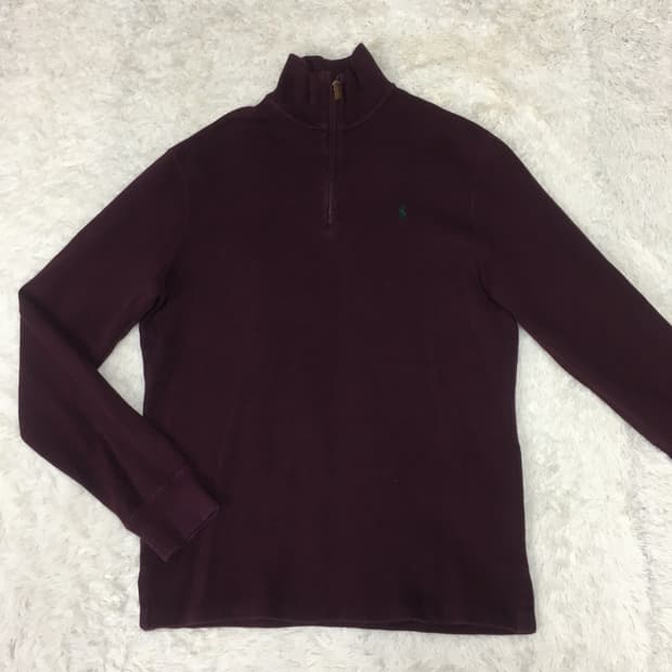 폴로 하프집업 맨투맨 BB12