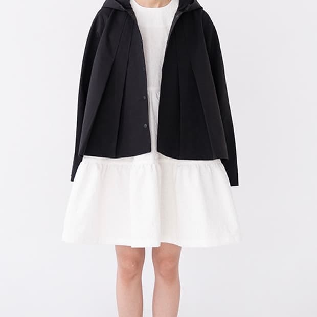 유노이아 annie hooded jacket