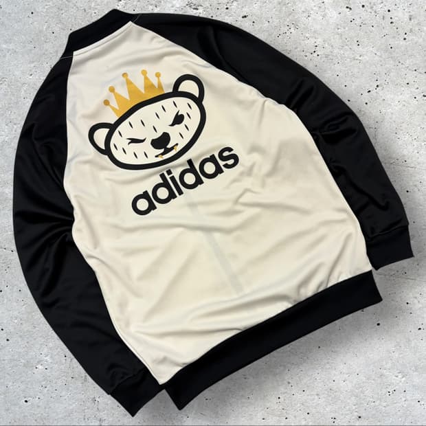 [95] 아디다스 니고베어 25주년 트랙 자켓 져지 화이트 블랙 D222