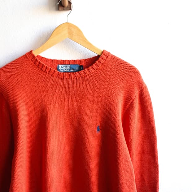 폴로 코튼 니트