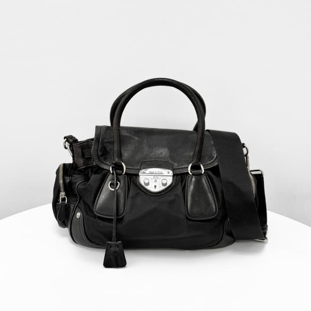 프라다 투 포켓 2WAY 사첼백