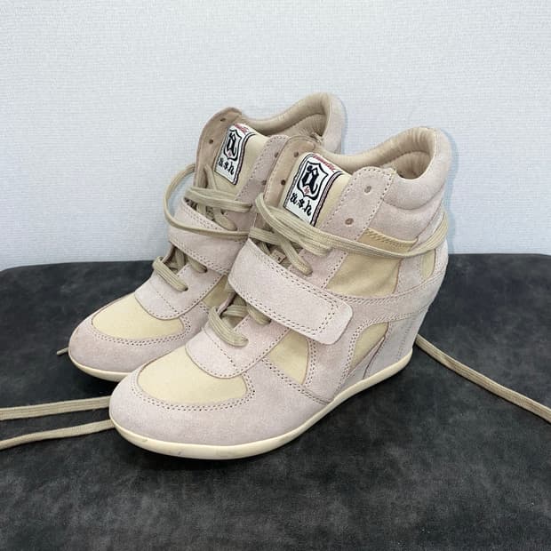 [Limited] ASH Bowie Suede Wedge Sneakers