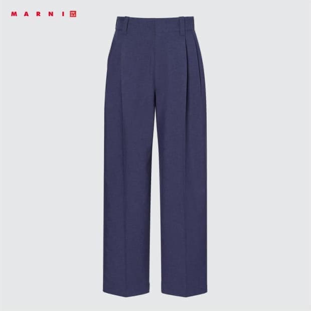 [L]유니클로x마르니 팬츠 블루