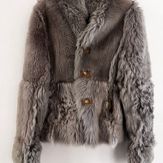 양털 숏 코트 (드라이해둠)