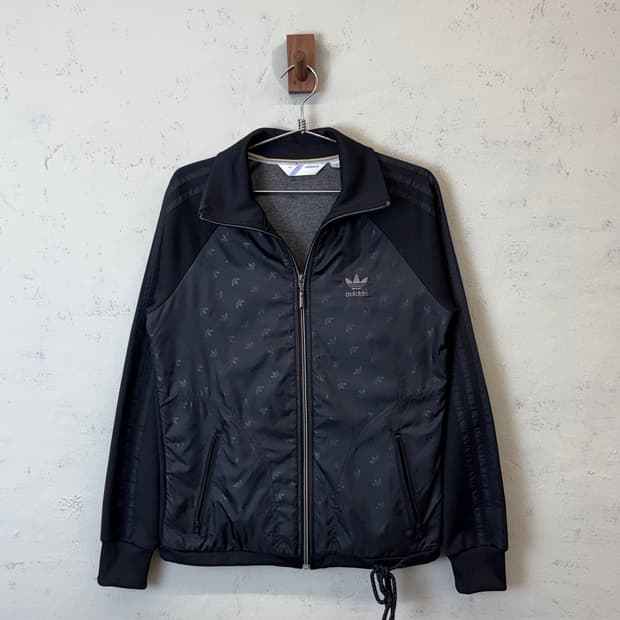 아디다스 트레포일 모노그램 트랙탑 빈티지 져지