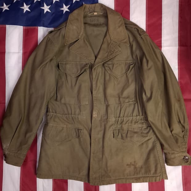오리지날 WW2 미군 M-43 필드 야상