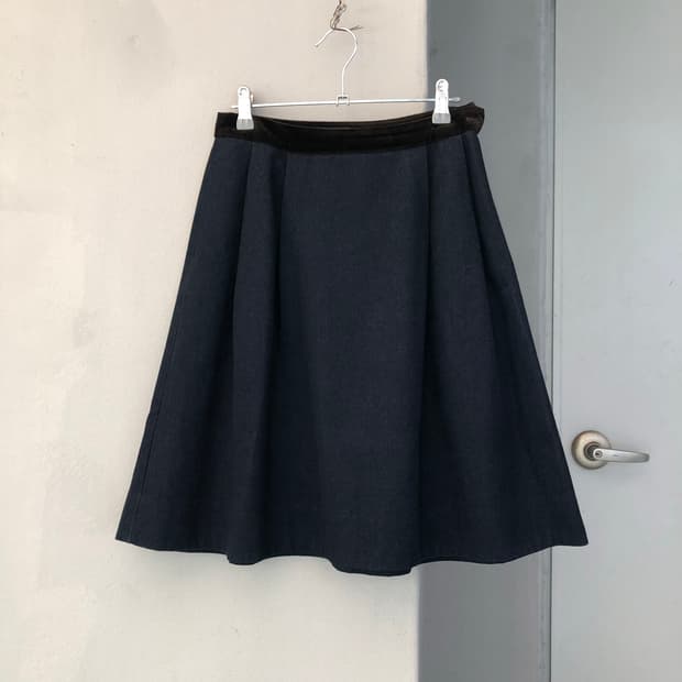 Ne net denim skirt