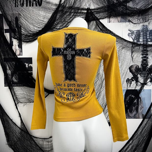 Cecil mcbee cross detailed longsleeve