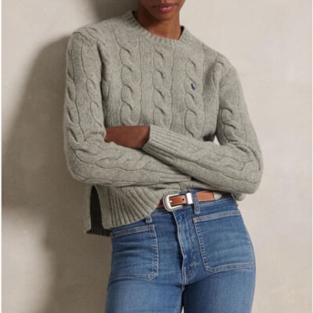 폴로 랄프로렌 케시미어 니트 xs