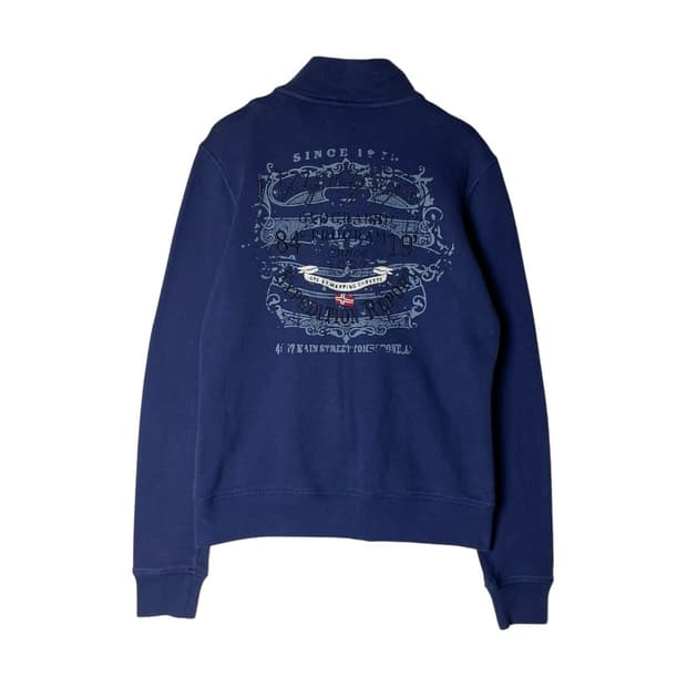 [NAPAPIJRI] 나파피리 플래그로고 비즈디테일 집업