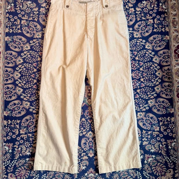 Five Pocket 빈티지 밀리터리 오피서 치노팬츠