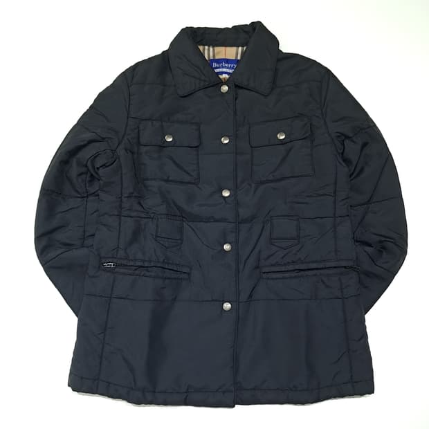 CL903 L 버버리 90s 일본판 퀼팅 패딩 자켓 아우터