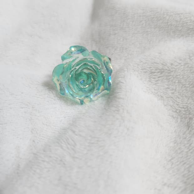 레테 빈티지 꽃 반지