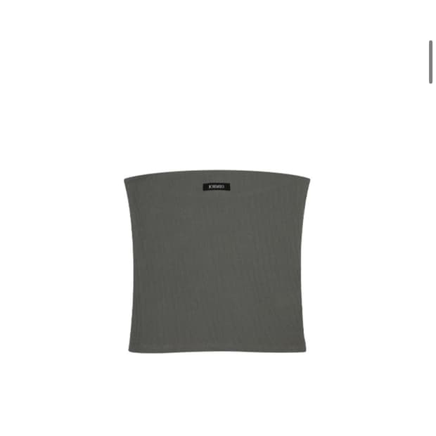 보헤미안서울 베이직 튜브 탑 카키