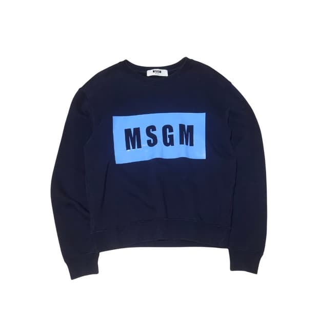 MSGM 코튼 스웻셔츠