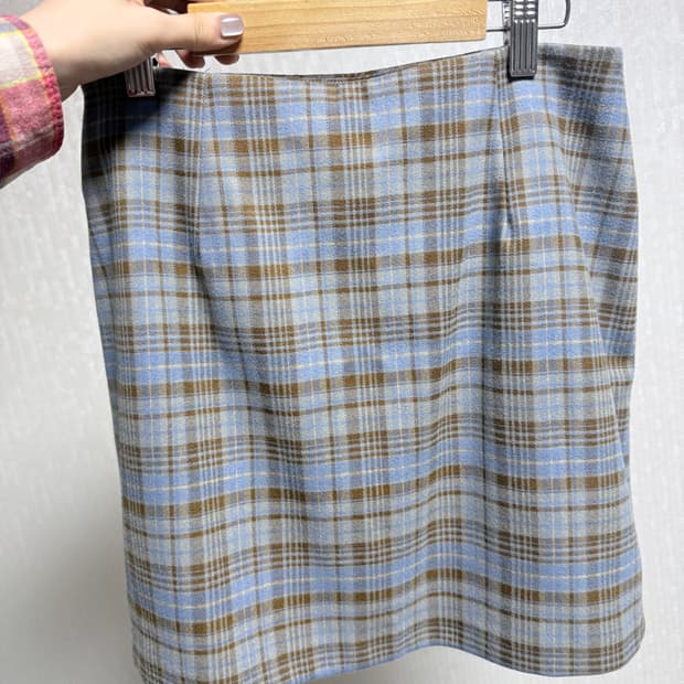 Sinoon check skirt