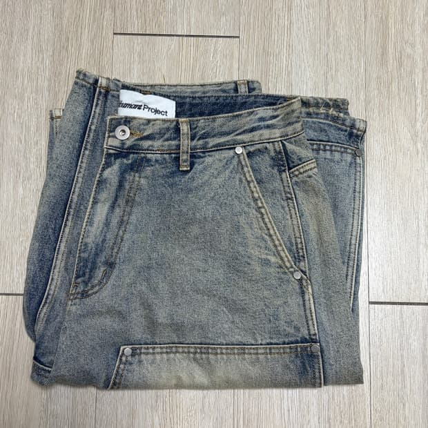 유먼트 더블니 버뮤나 데님 S