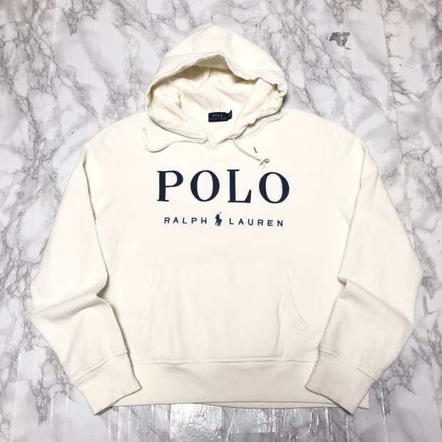 폴로 랄프로렌 후드티 레터링 희귀