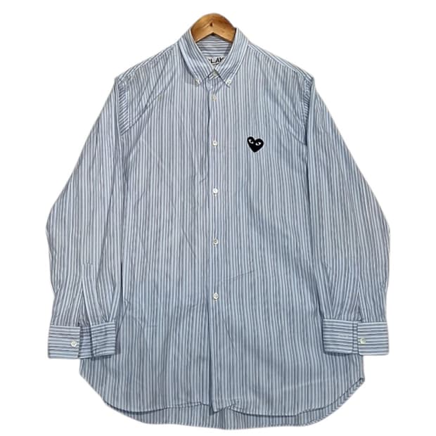 꼼데가르송 스트라이프 셔츠