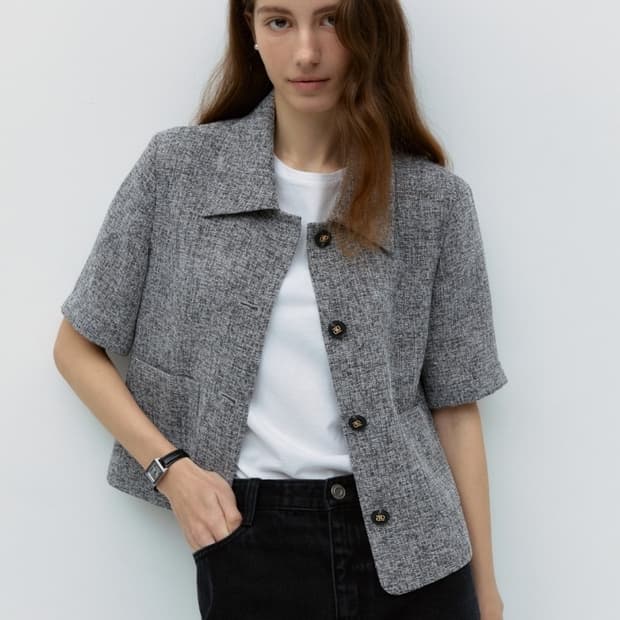 드파운드 반팔 자켓