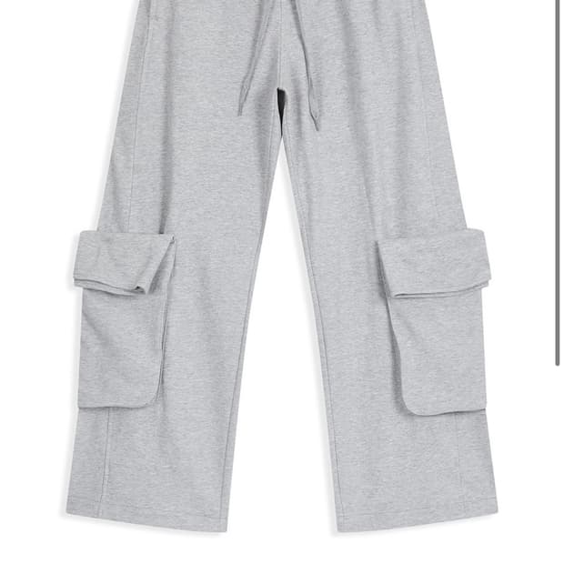 워시드 스웻 카고 ROLLED WAIST SWEAT CARGO pants