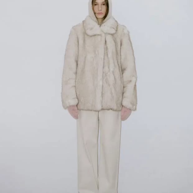 시눈 퍼자켓_아이보리