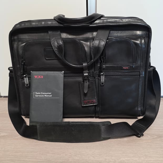 TUMI Alpha Expendable Organizer Laptop 