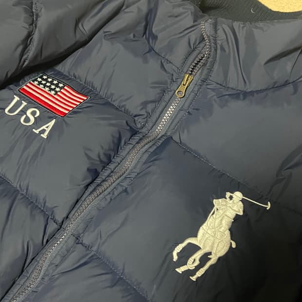 폴로 빅포니 패딩