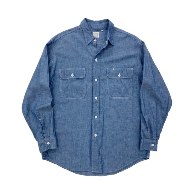 오어슬로우 샴브레이 워크 셔츠