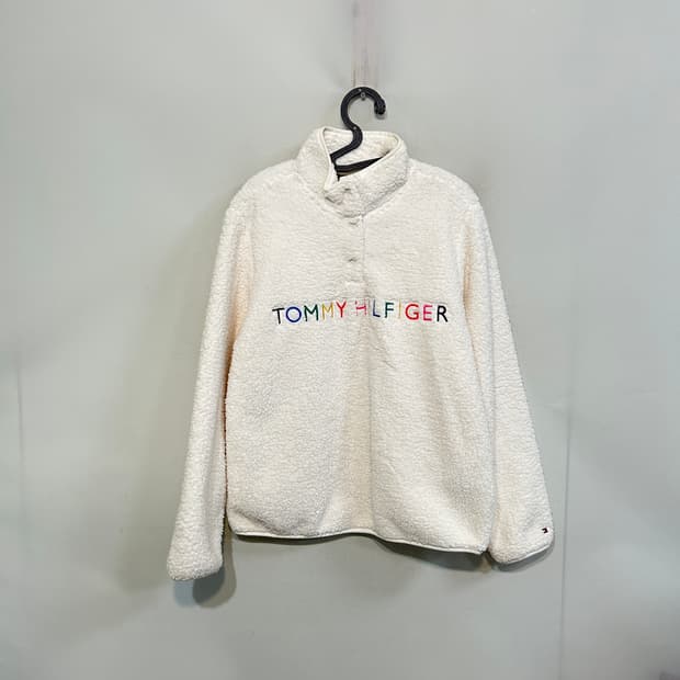 타미힐피거 여성 후리스 풀오버 M