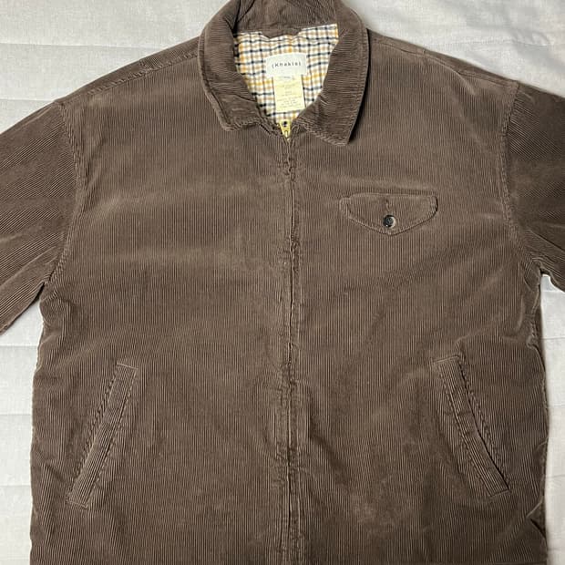 [M] 카키스 코듀로이 스윙자켓 브라운
